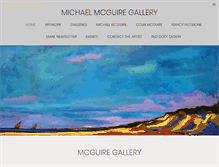 Tablet Screenshot of michaelmcguire.net